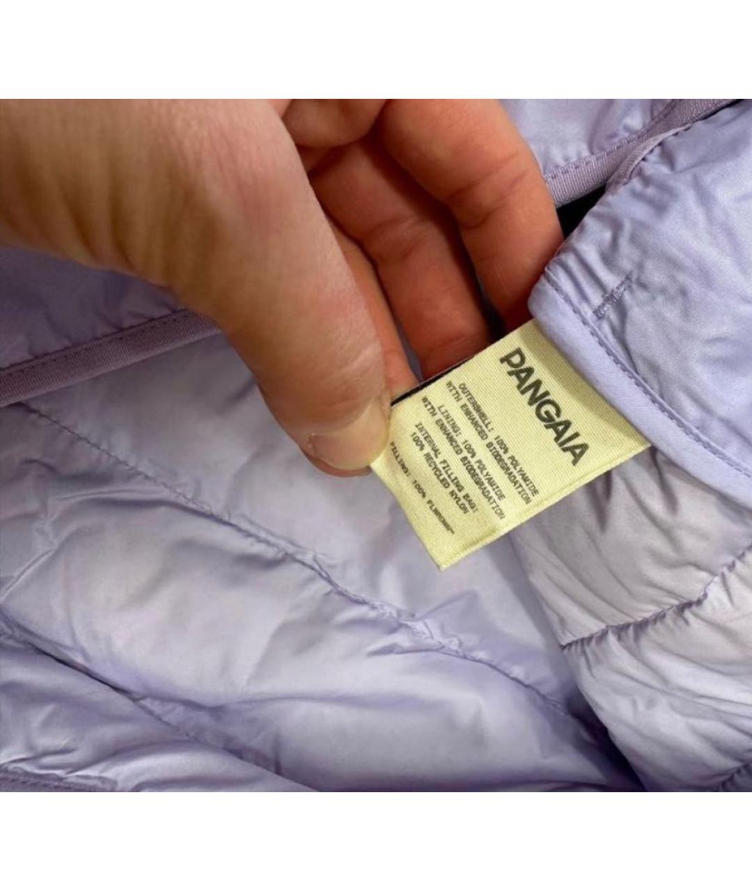 THE PANGAIA Фиолетовая полиамидовая куртка, фото 3