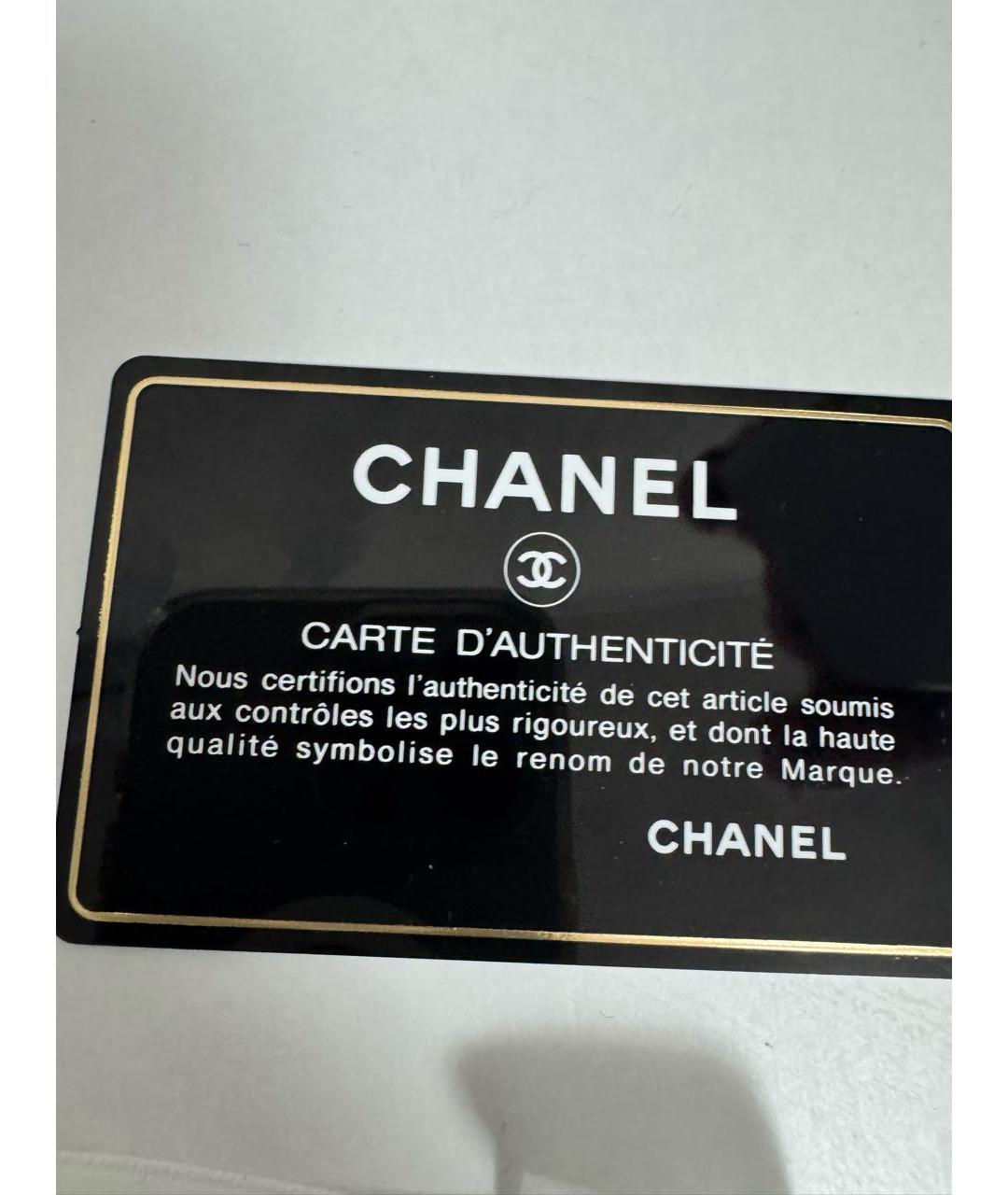 CHANEL Черная кожаная сумка через плечо, фото 5