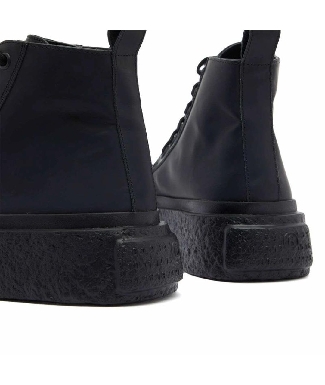 MM6 MAISON MARGIELA Черные ботинки, фото 4