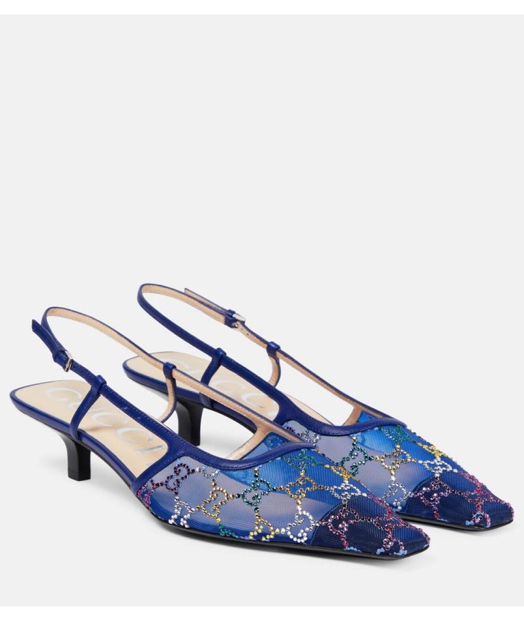 GUCCI Синие туфли, фото 5