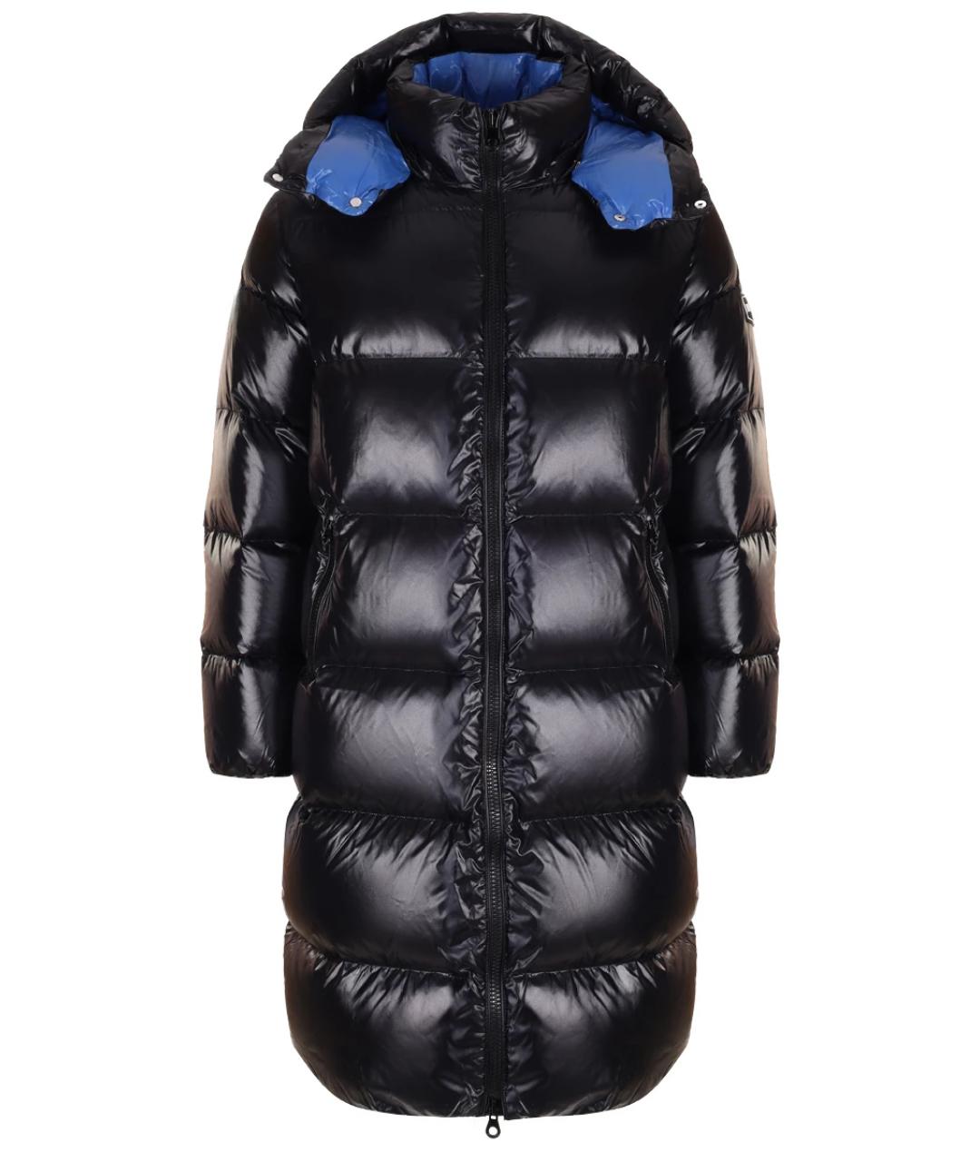 DUVETICA Черный полиамидовый пуховик, фото 1
