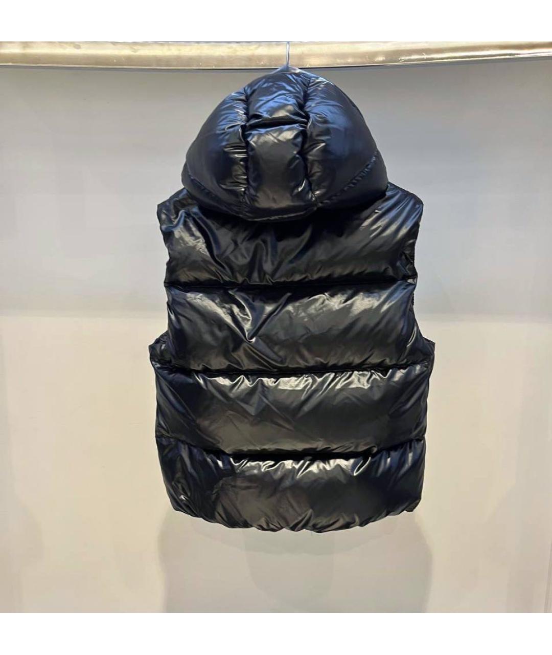 DUVETICA Черный полиамидовый жилет, фото 2