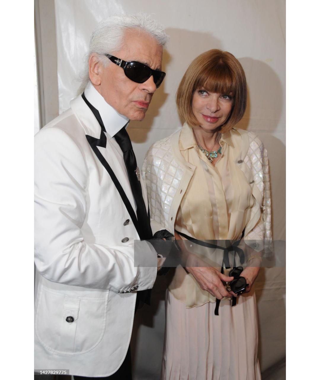 CHANEL Серый кашемировый жакет/пиджак, фото 2