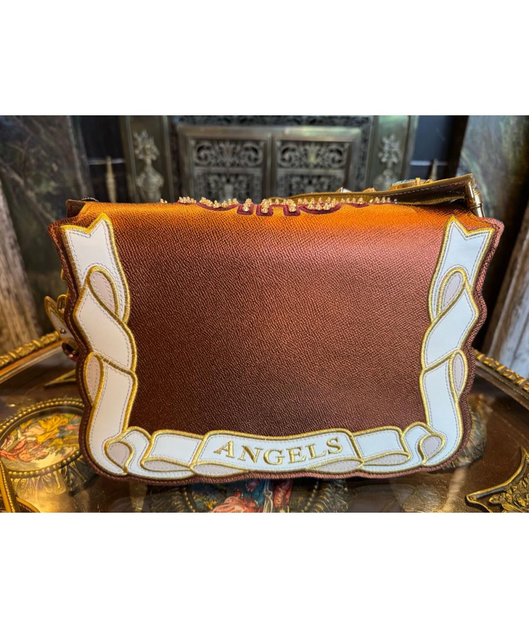 DOLCE&GABBANA Мульти кожаная сумка через плечо, фото 3