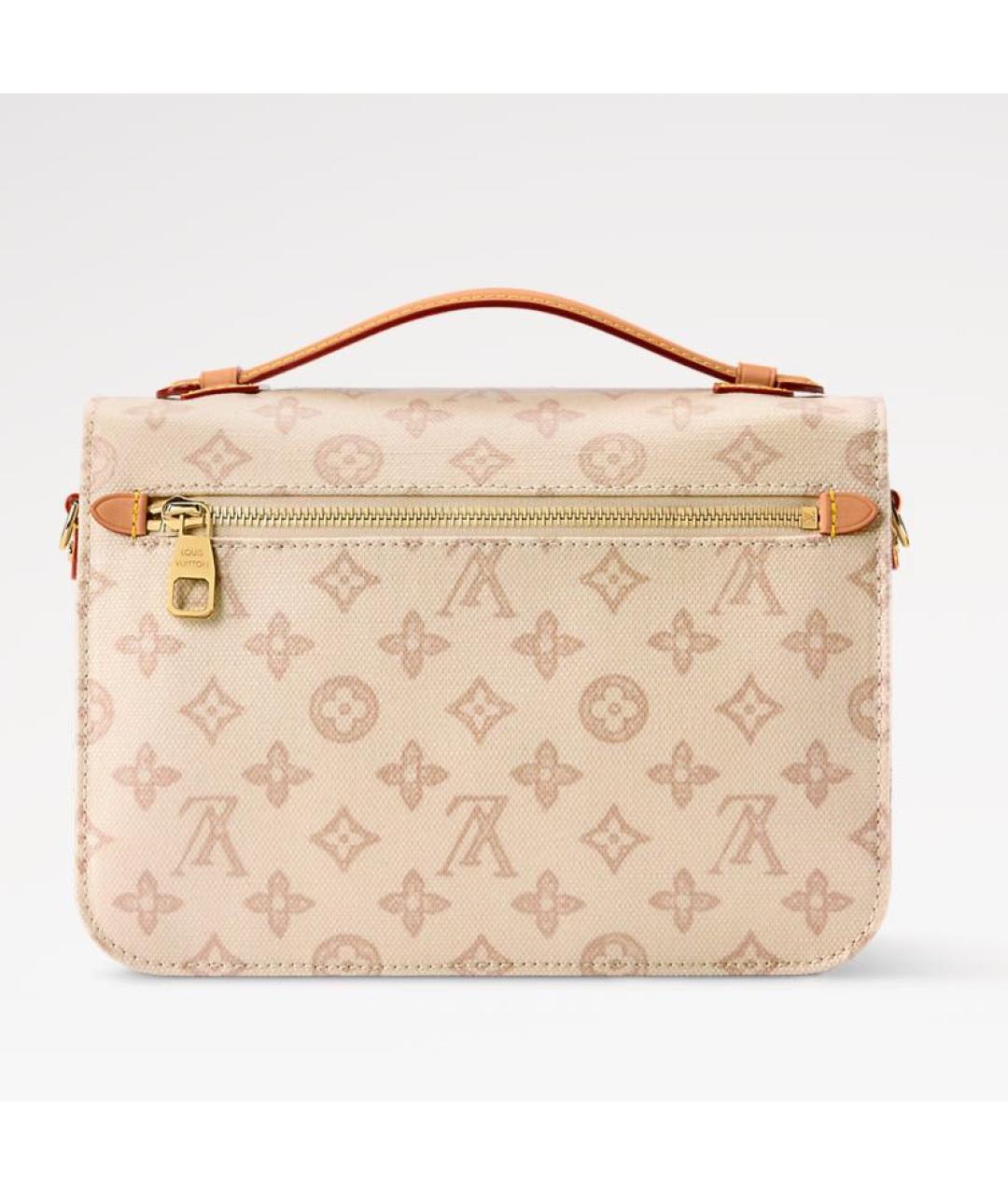 LOUIS VUITTON Бежевая сумка через плечо, фото 4