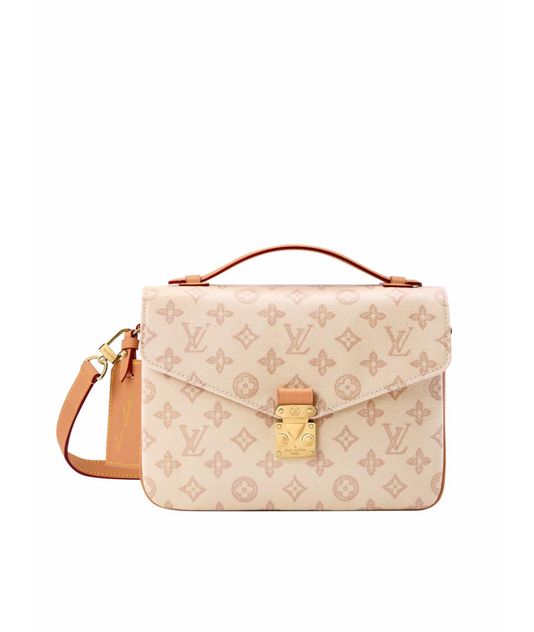 LOUIS VUITTON Бежевая сумка через плечо, фото 1