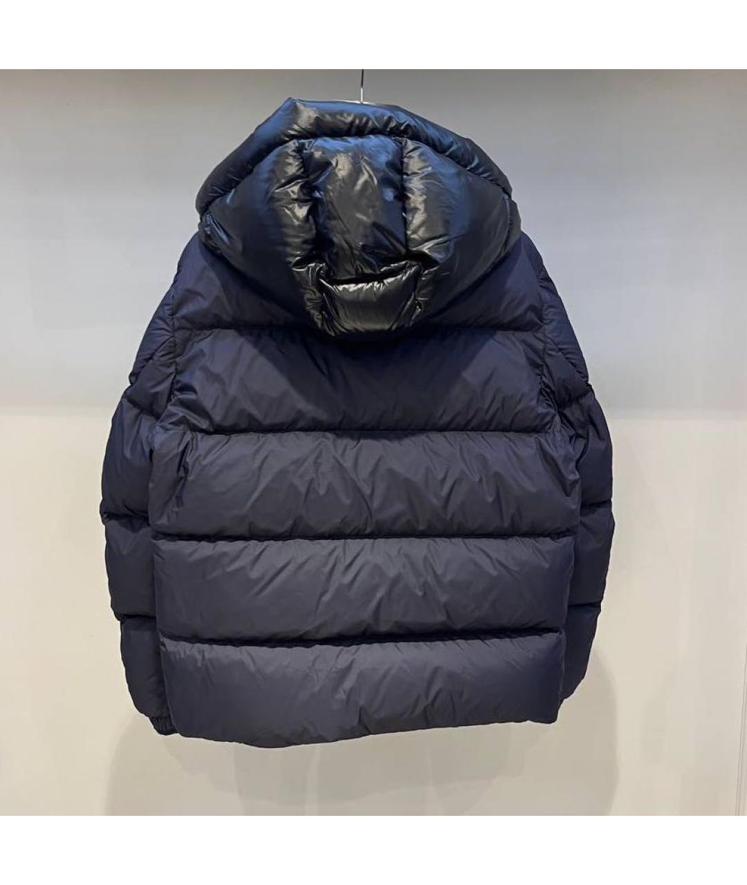 DUVETICA Черный полиамидовый пуховик, фото 2