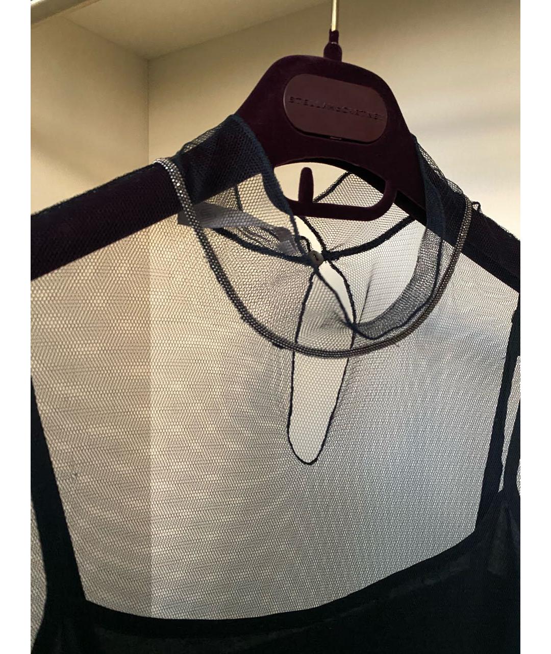 FABIANA FILIPPI Темно-синее полиэстеровое коктейльное платье, фото 5