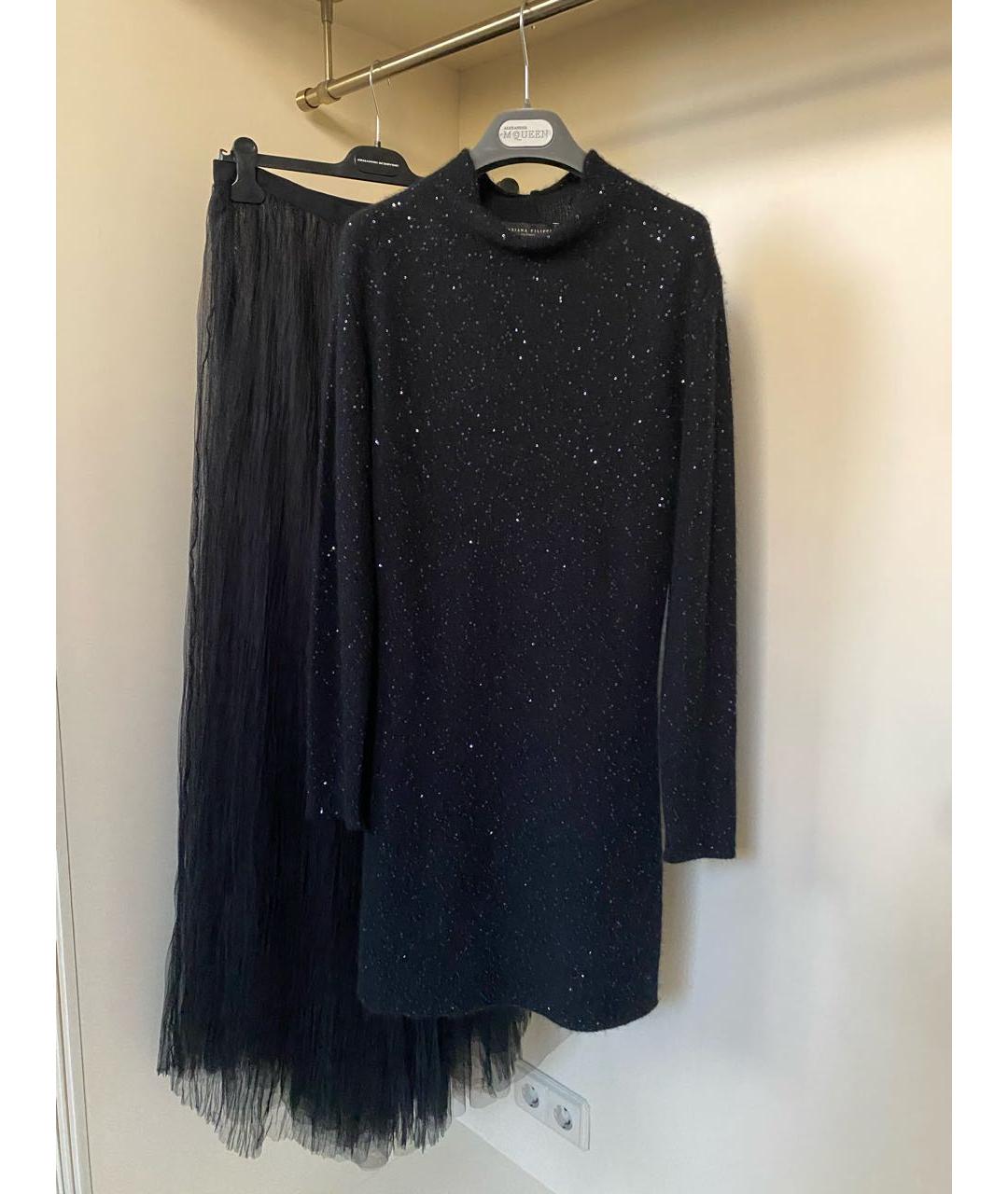 FABIANA FILIPPI Черное вечернее платье, фото 7