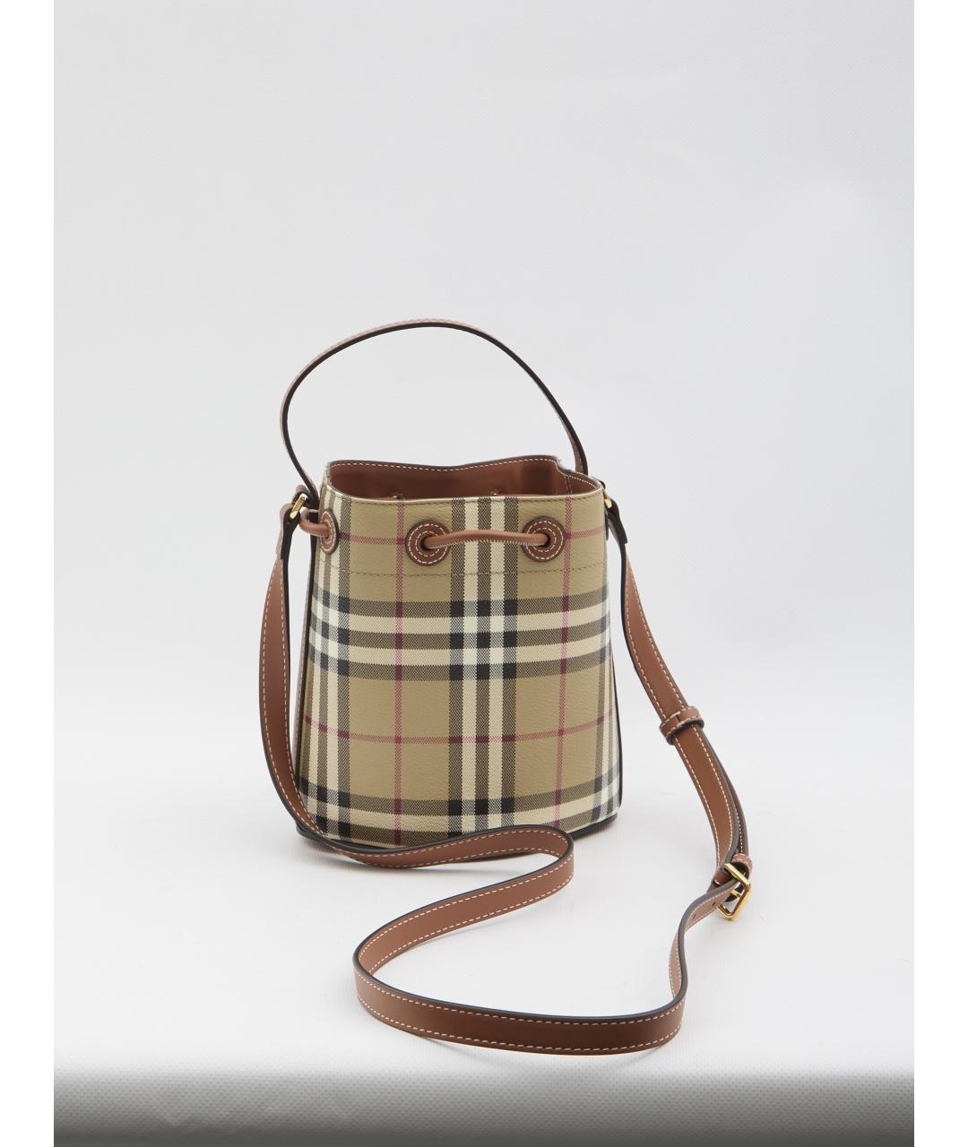 BURBERRY Бежевая сумка через плечо, фото 2