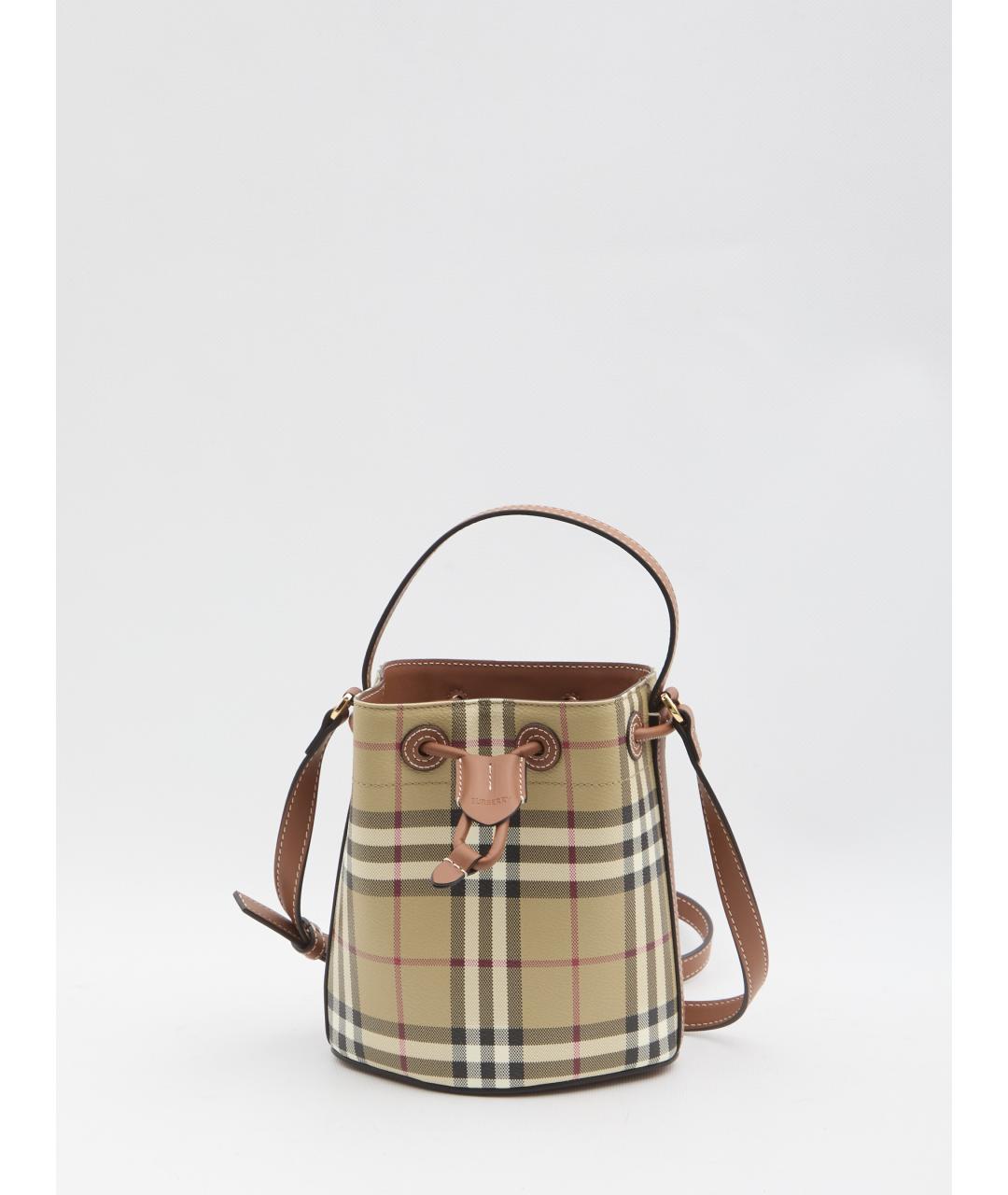 BURBERRY Бежевая сумка через плечо, фото 5