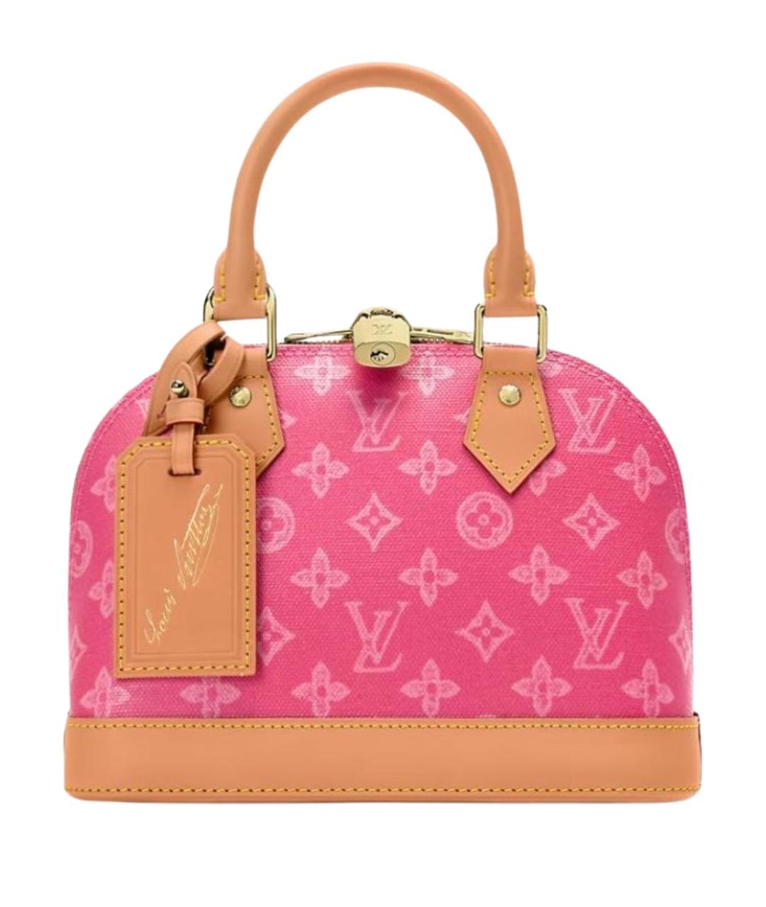 LOUIS VUITTON Розовая сумка с короткими ручками, фото 1