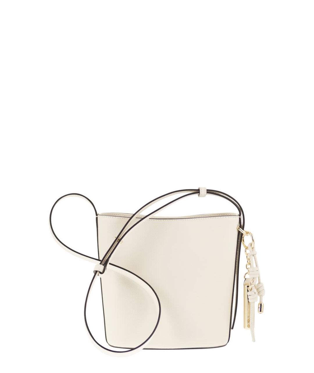 FURLA Белая кожаная сумка через плечо, фото 2