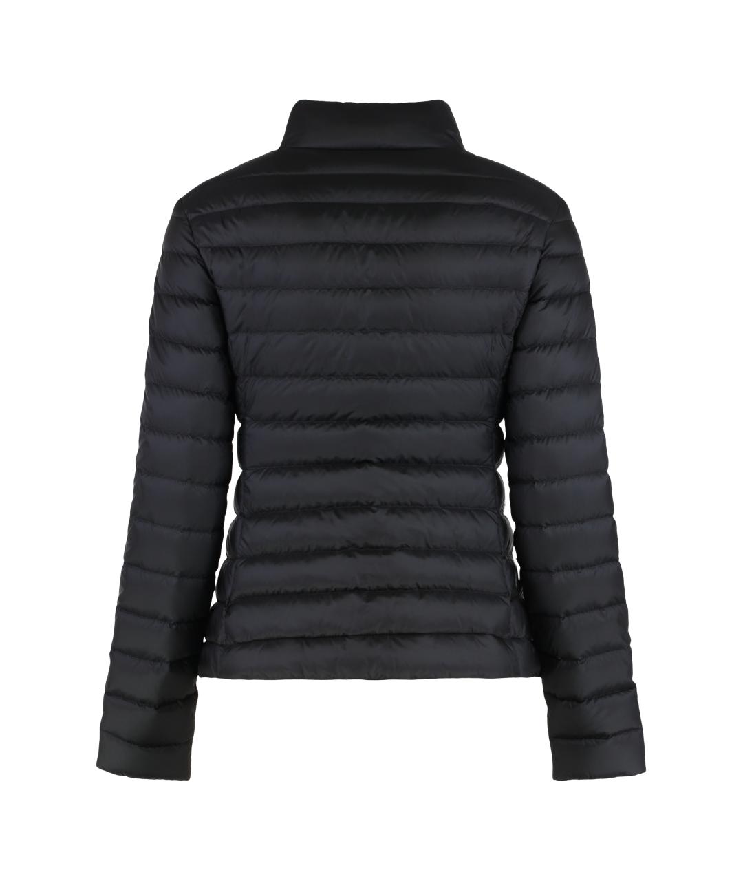 MONCLER Черный полиамидовый пуховик, фото 2