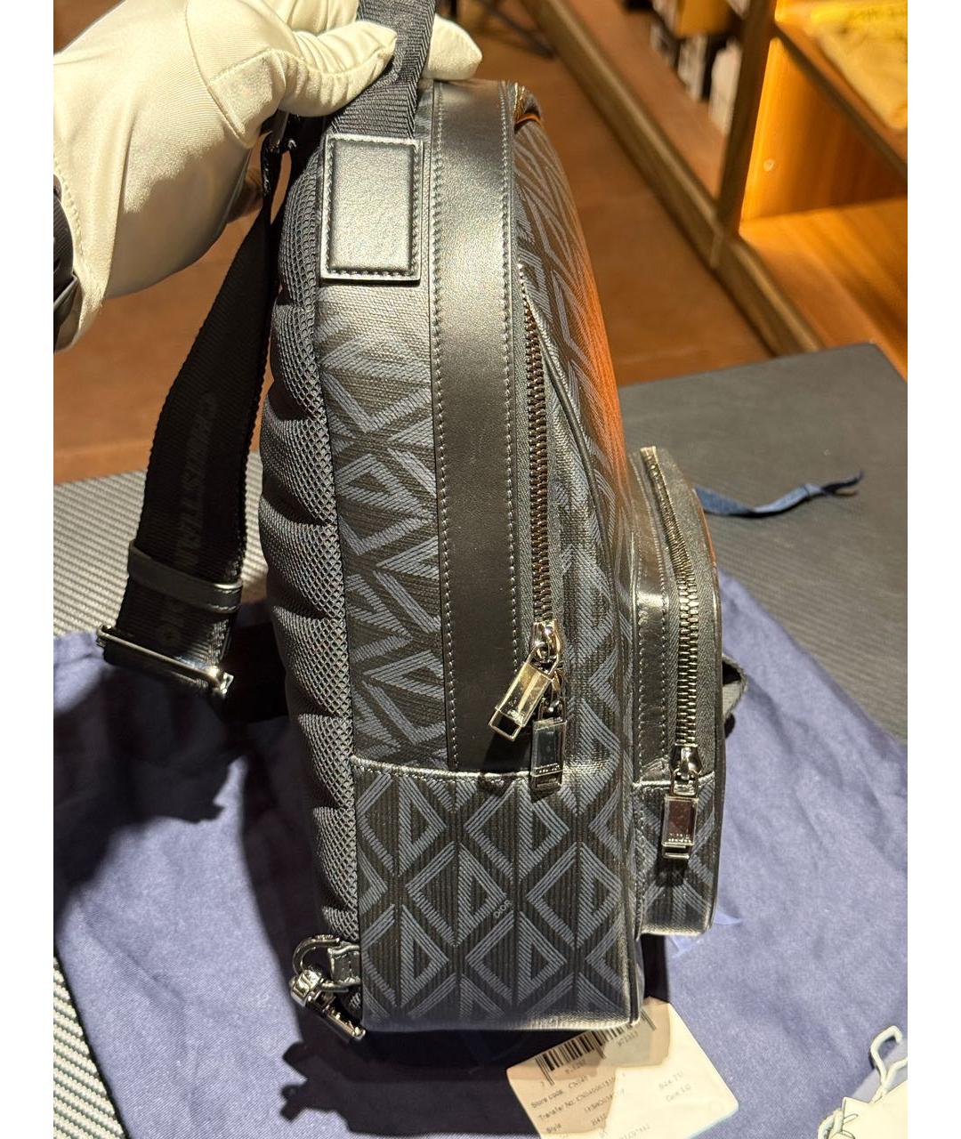 CHRISTIAN DIOR Черная сумка на плечо, фото 3