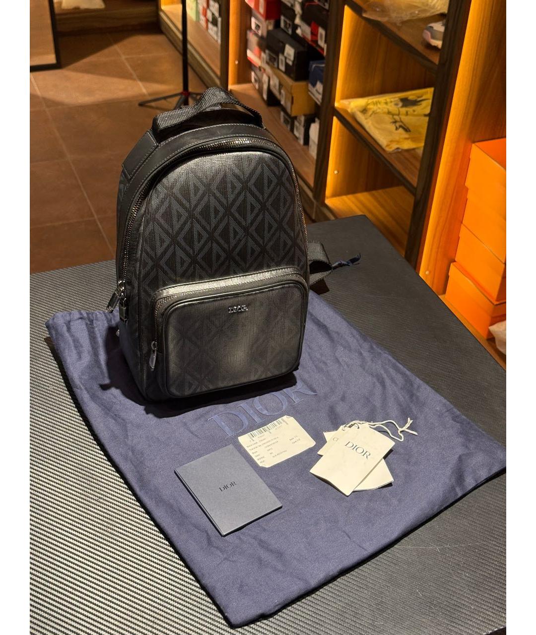 CHRISTIAN DIOR Черная сумка на плечо, фото 2