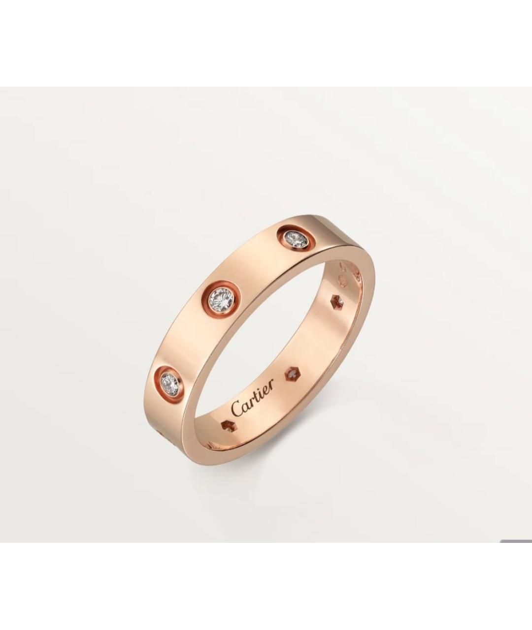 CARTIER Золотое кольцо из розового золота, фото 8
