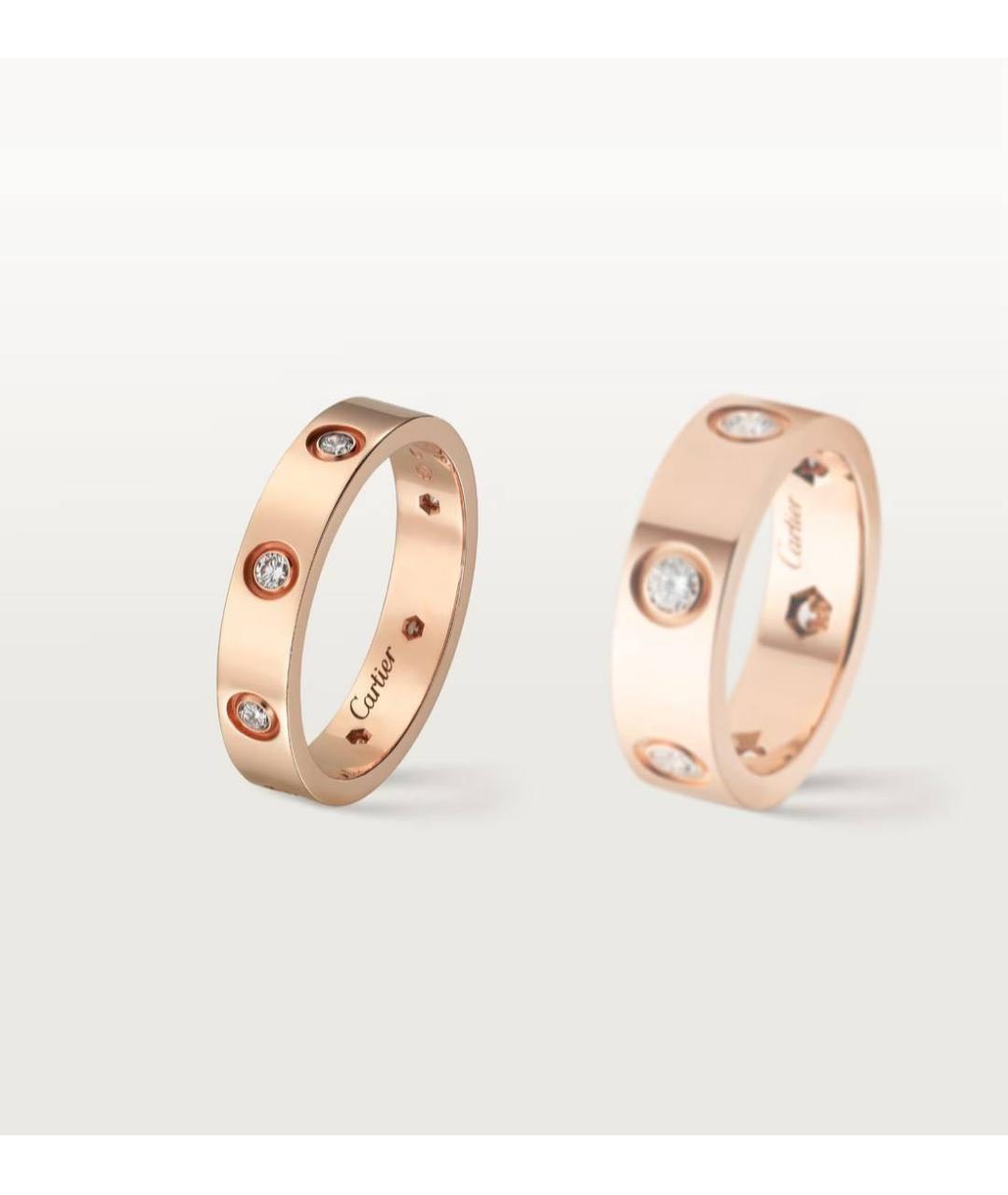 CARTIER Золотое кольцо из розового золота, фото 6