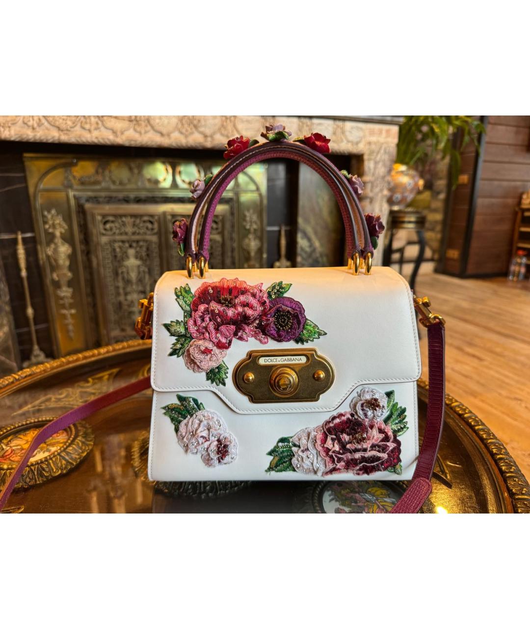 DOLCE&GABBANA Мульти кожаная сумка через плечо, фото 8