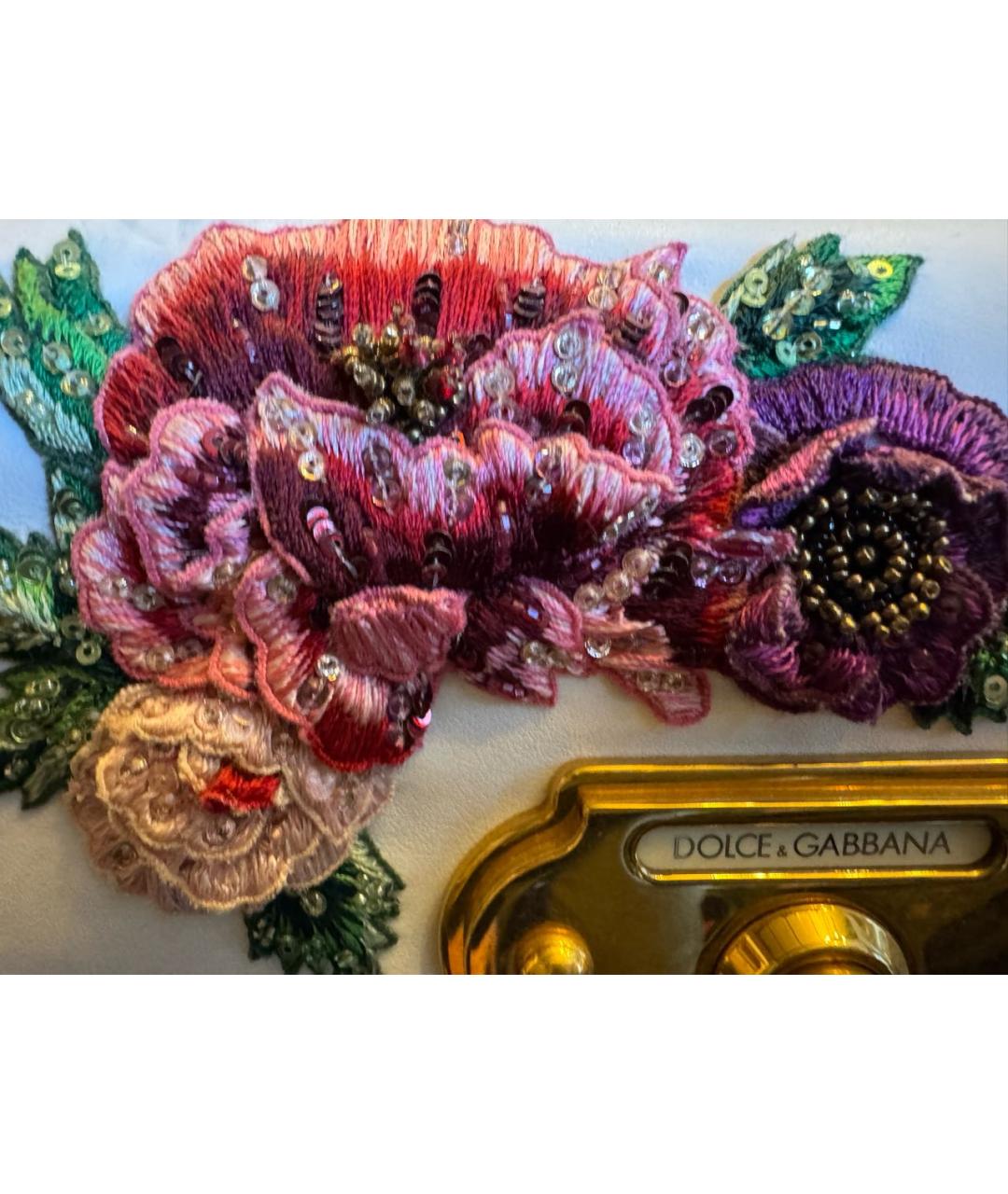 DOLCE&GABBANA Мульти кожаная сумка через плечо, фото 7