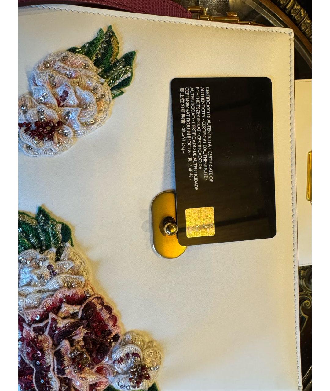 DOLCE&GABBANA Мульти кожаная сумка через плечо, фото 4