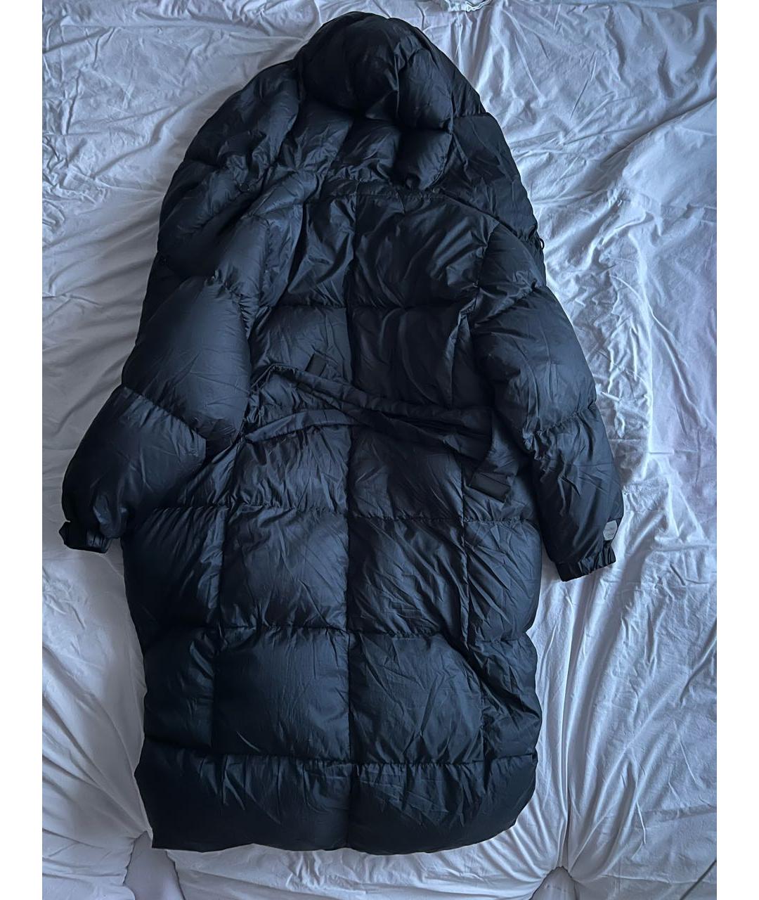 MAX MARA THE CUBE Темно-синий полиэстеровый пуховик, фото 6
