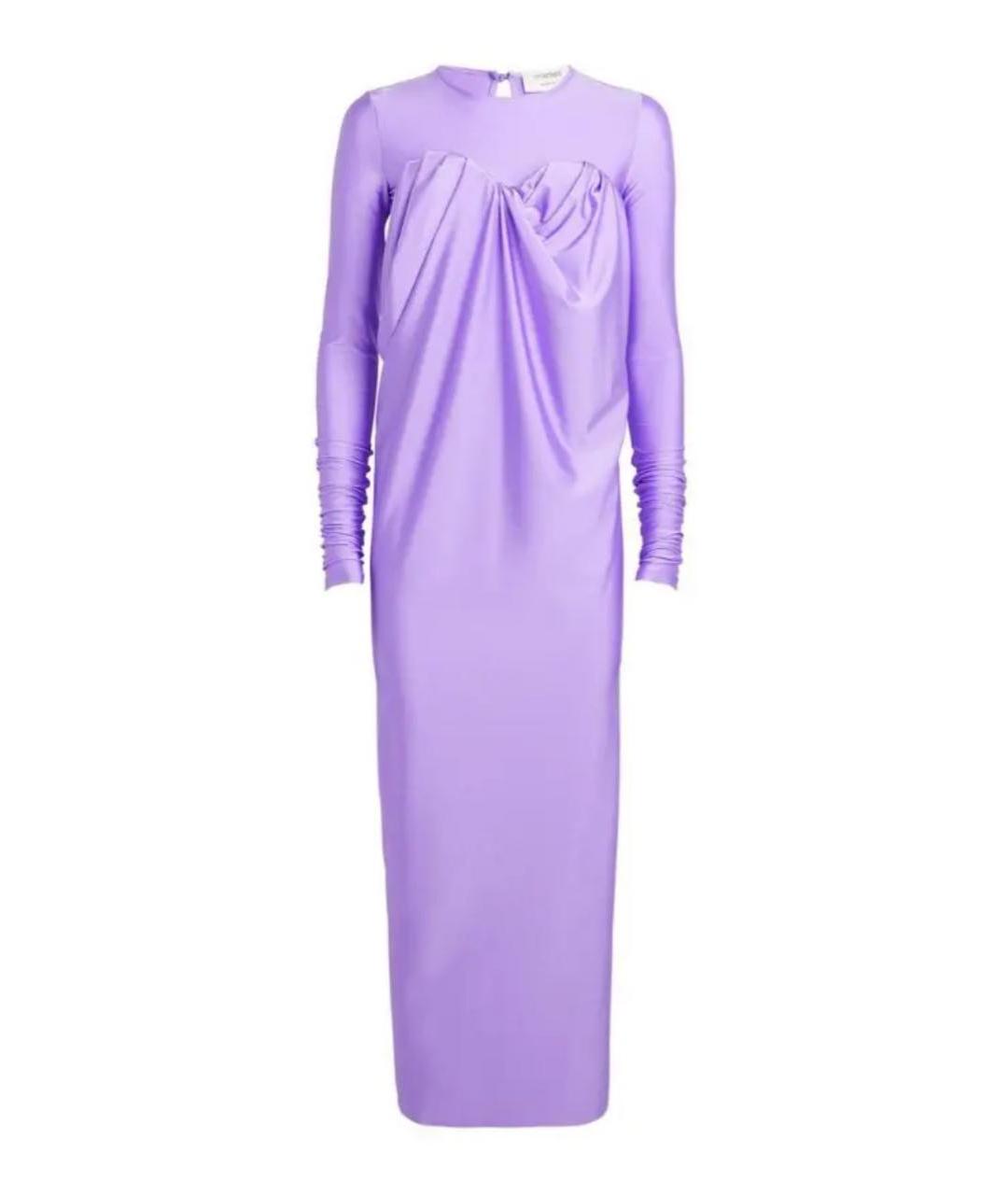 SPORTMAX Фиолетовое коктейльное платье, фото 1