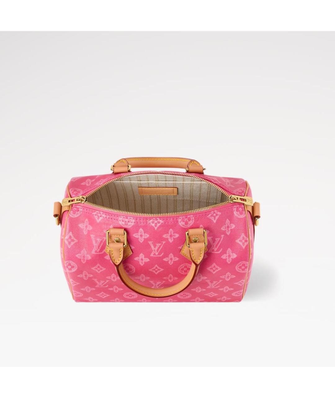 LOUIS VUITTON Розовая сумка тоут, фото 3