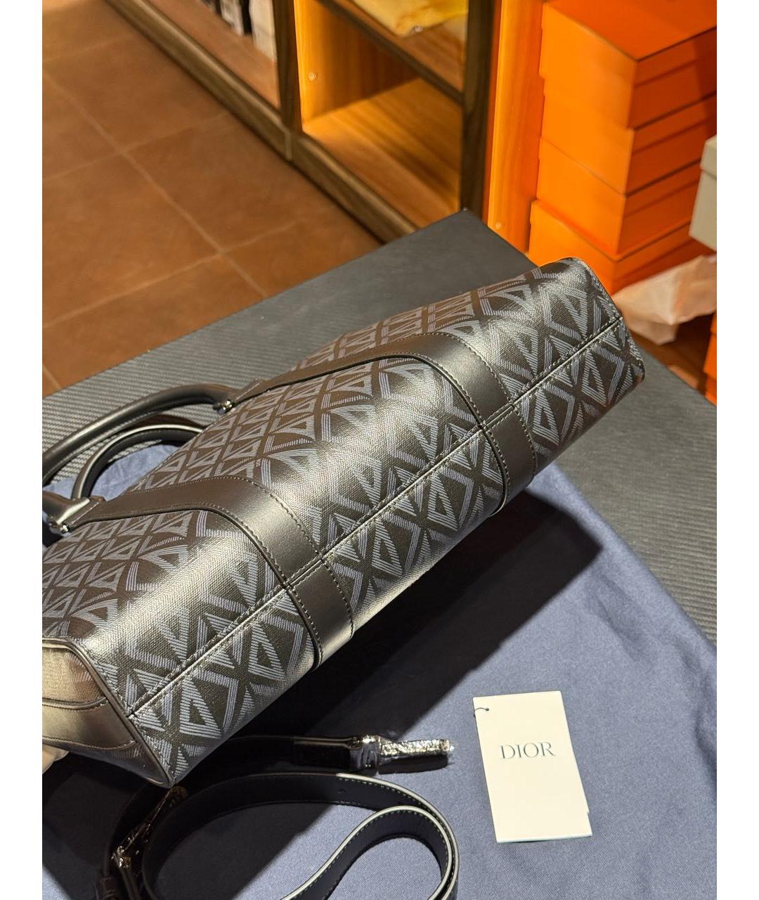 CHRISTIAN DIOR Черный портфель, фото 7