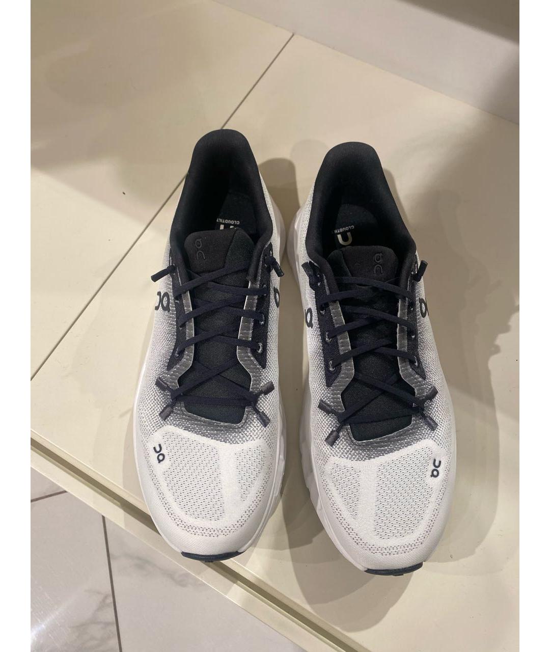 ON Белые синтетические кроссовки, фото 4