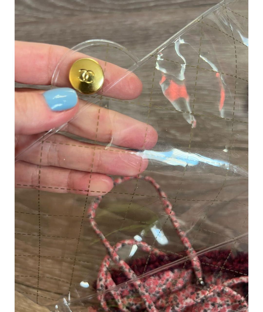 CHANEL Розовый полиамидовый купальник, фото 5