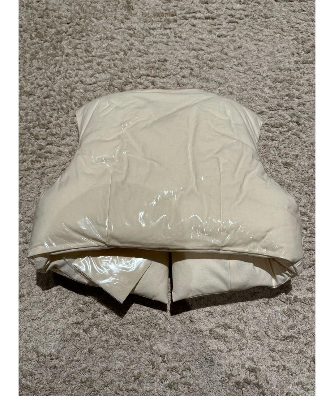 COMME DES GARÇONS Бежевый хлопковый жилет, фото 2