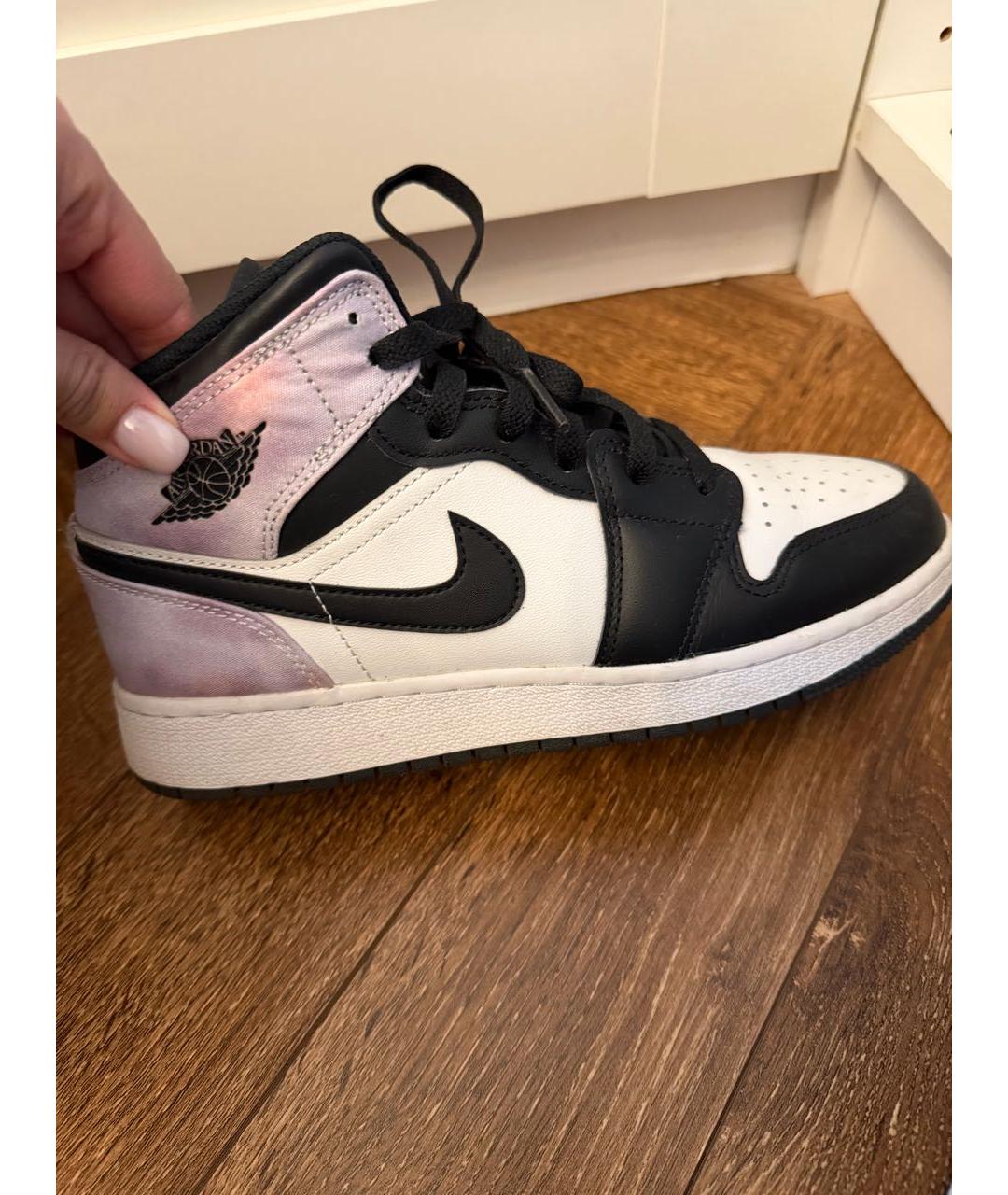 JORDAN Мульти кожаные кеды, фото 5