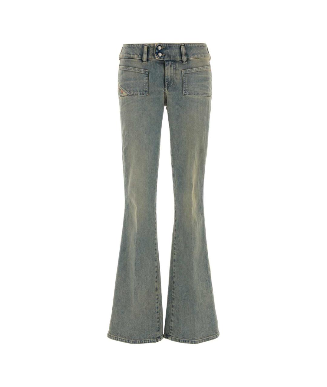 DIESEL Голубые джинсы клеш, фото 1