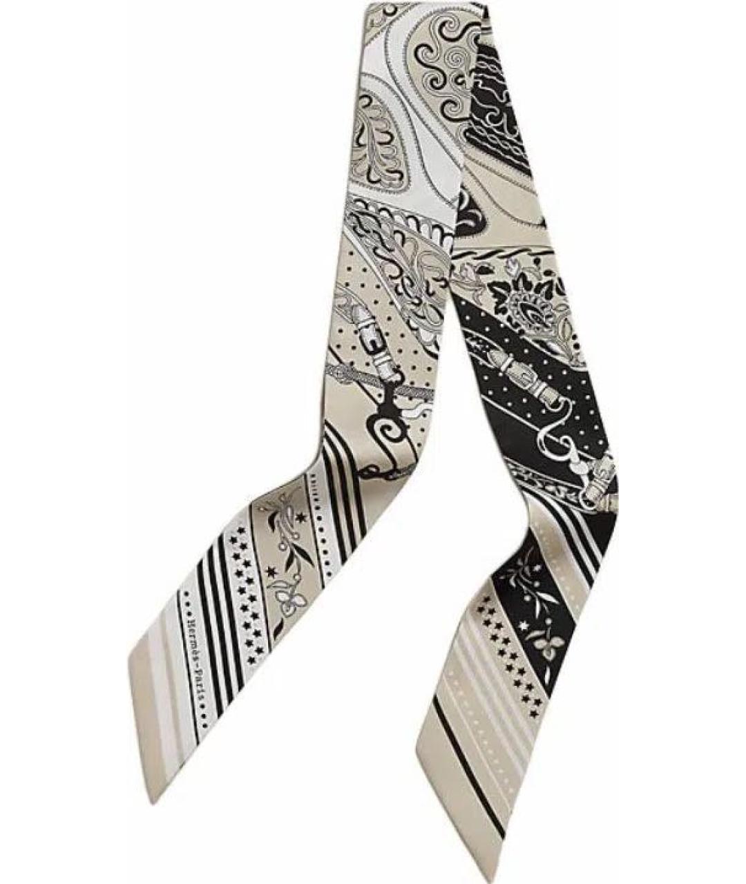 HERMES Мульти шелковый платок, фото 1