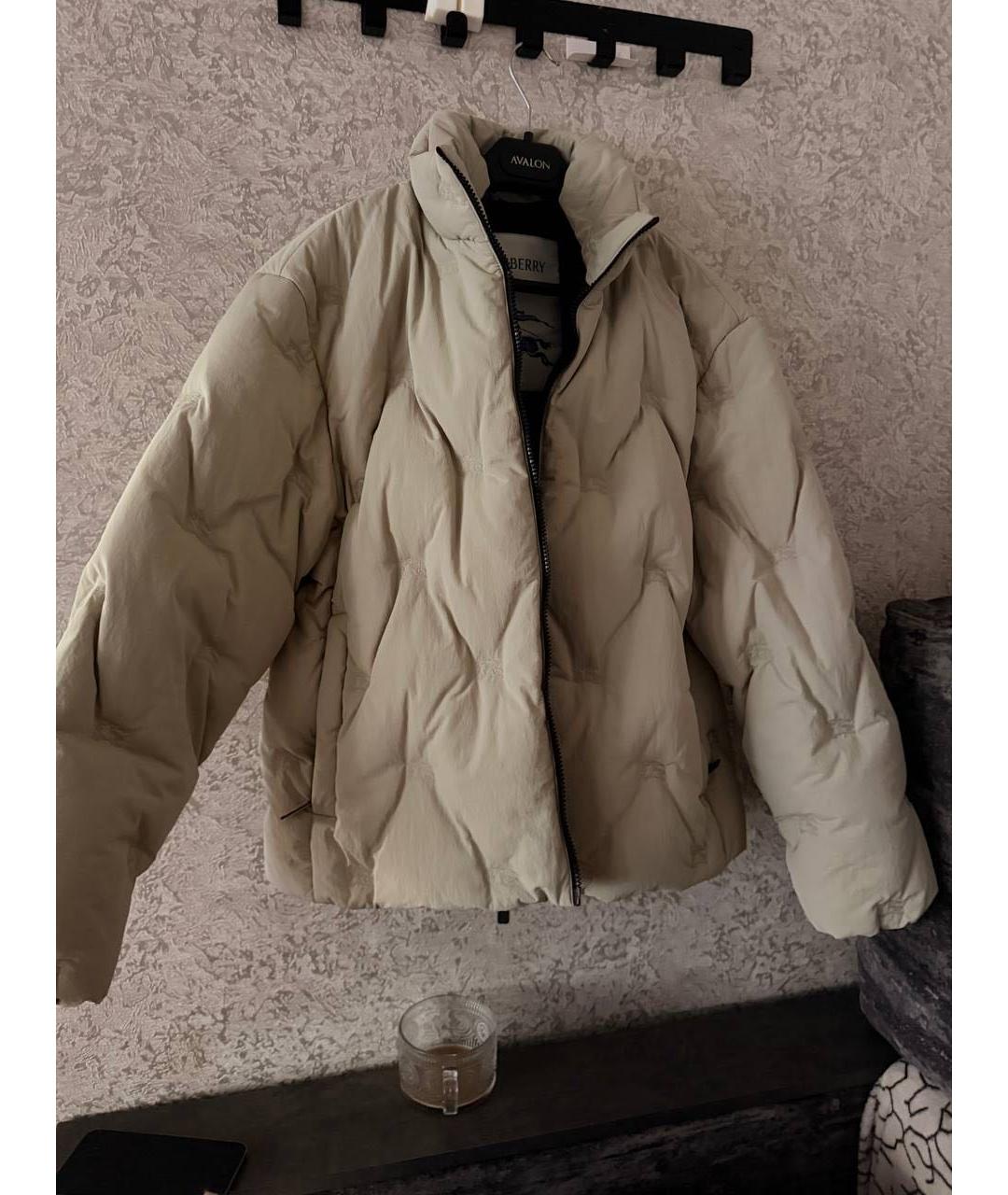 BURBERRY Бежевая деним куртка, фото 5