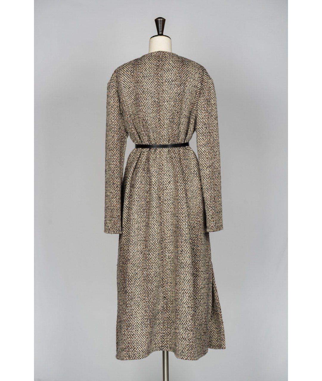 LEMAIRE Бежевое шерстяное пальто, фото 2