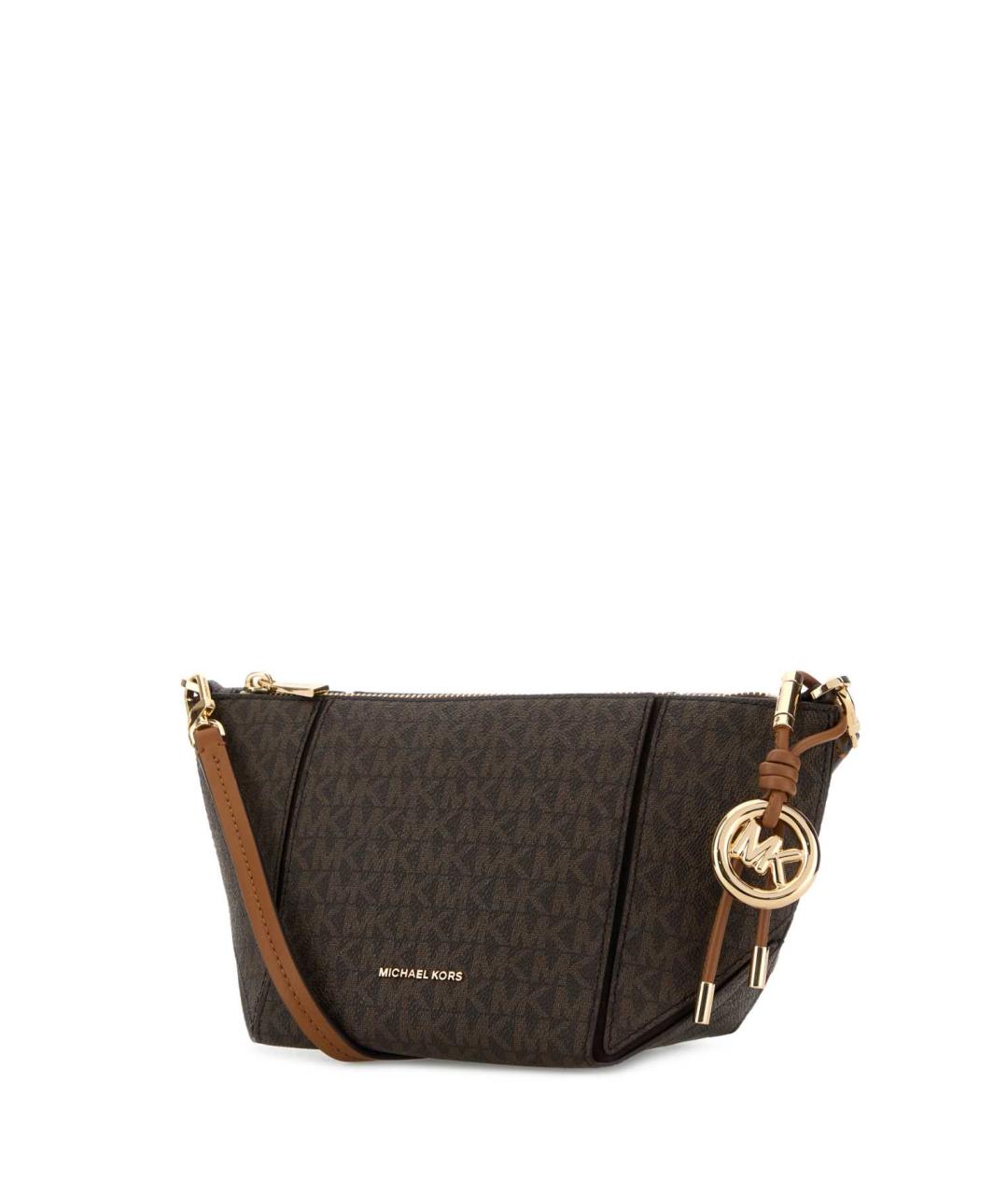 MICHAEL KORS Коричневая сумка через плечо, фото 2
