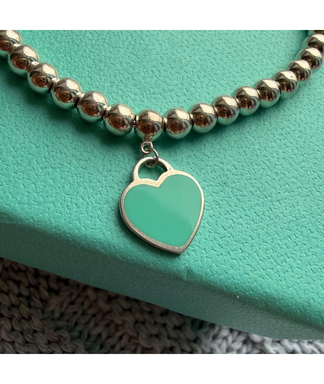 TIFFANY&CO Серебрянный серебряный браслет, фото 3