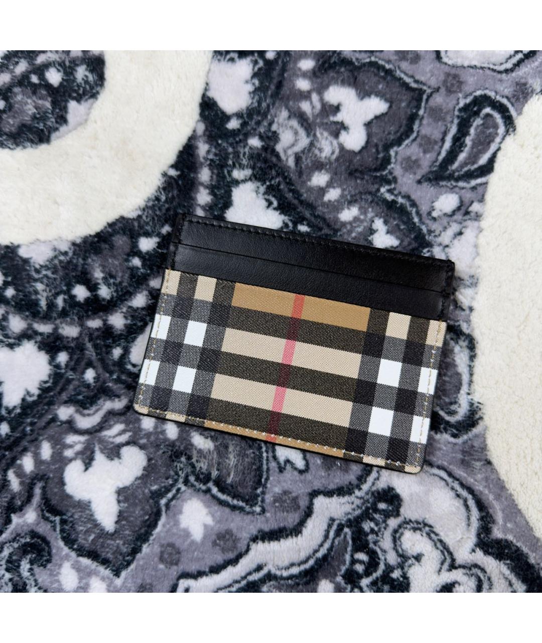 BURBERRY Кожаный кардхолдер, фото 3