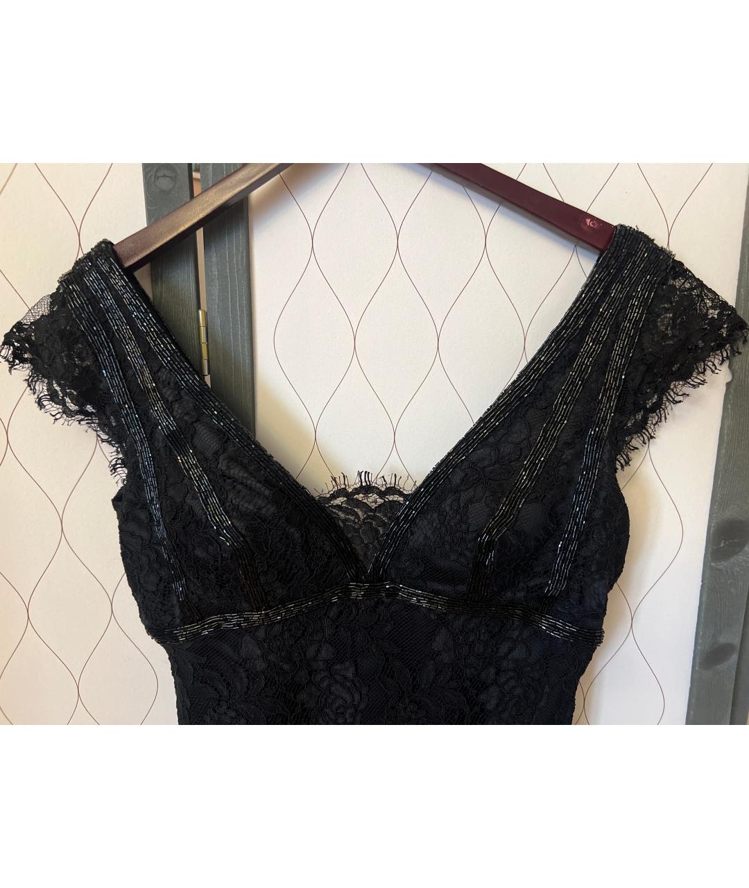 ESCADA Черное кружевное вечернее платье, фото 4