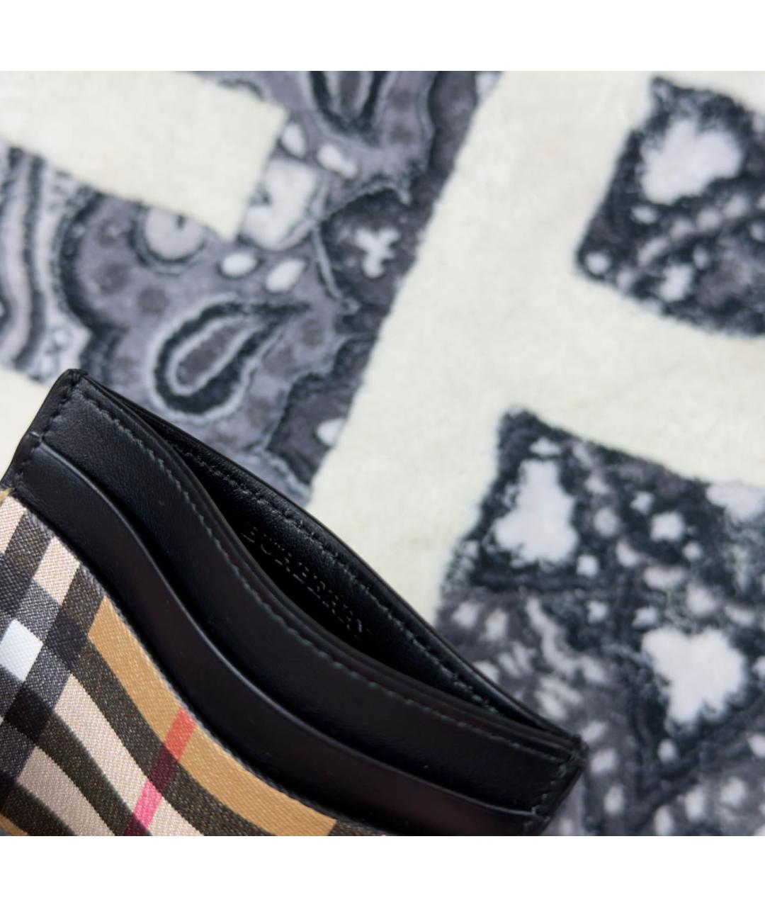 BURBERRY Кожаный кардхолдер, фото 4