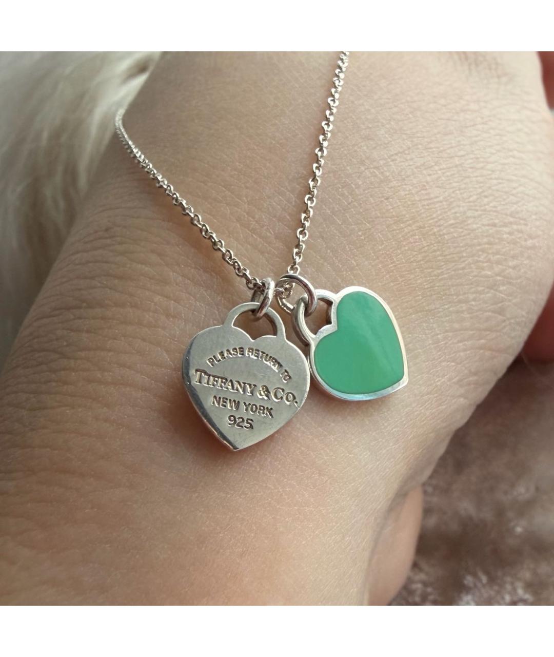 TIFFANY&CO Серебрянный серебряный кулон, фото 8
