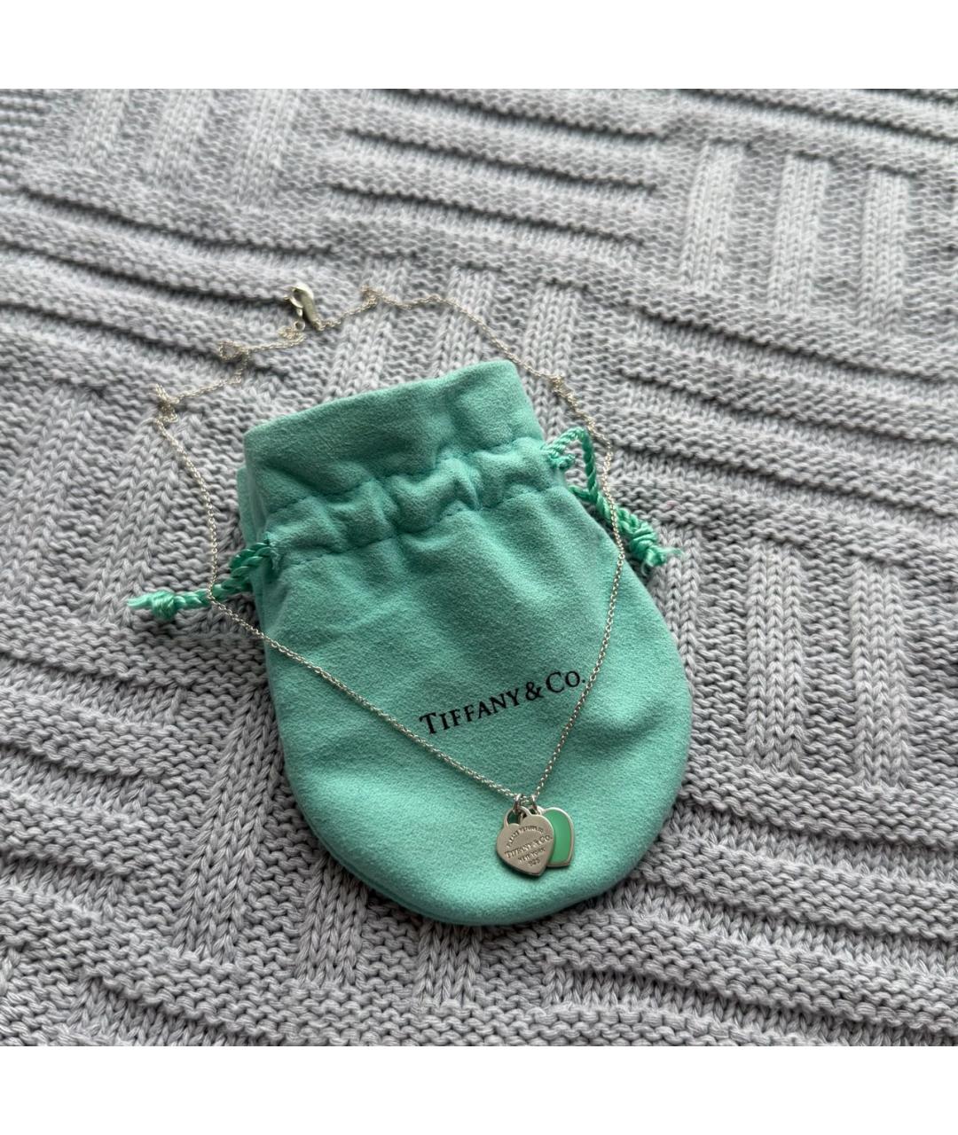 TIFFANY&CO Серебрянный серебряный кулон, фото 2