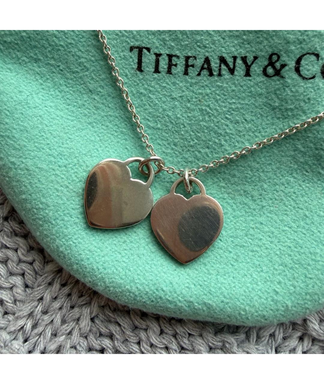 TIFFANY&CO Серебрянный серебряный кулон, фото 4