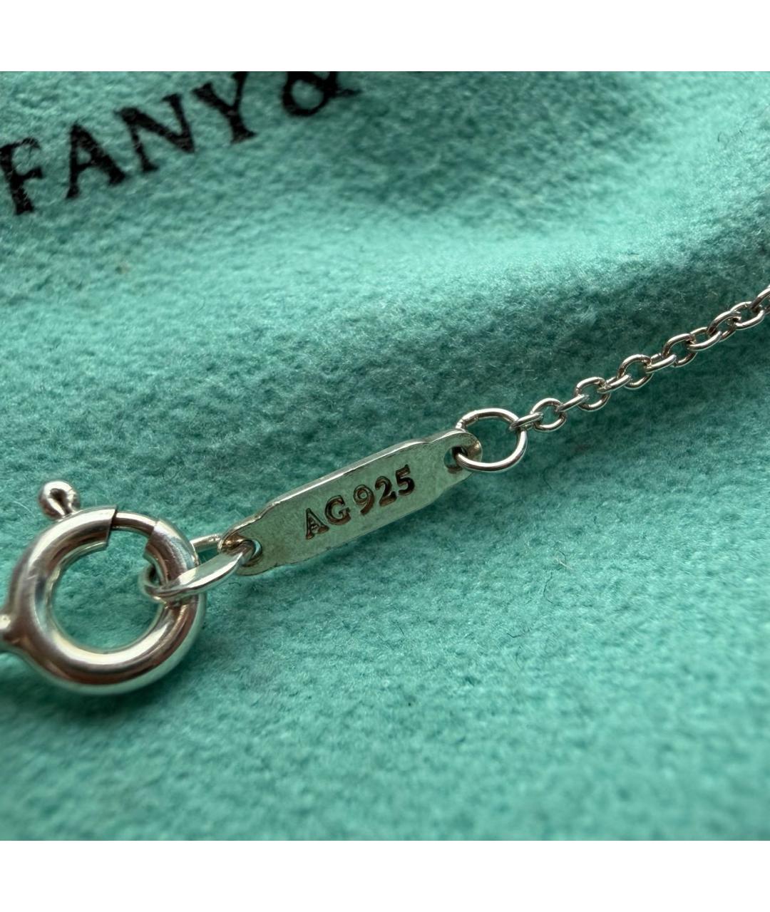 TIFFANY&CO Серебрянный серебряный кулон, фото 6