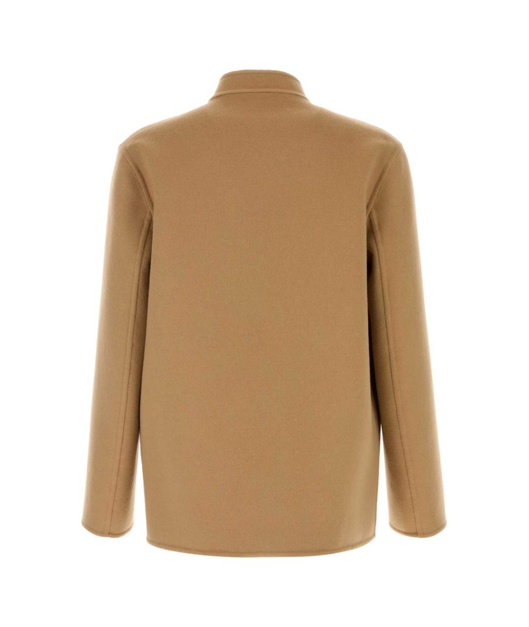 VALENTINO Бежевая шерстяная куртка, фото 2