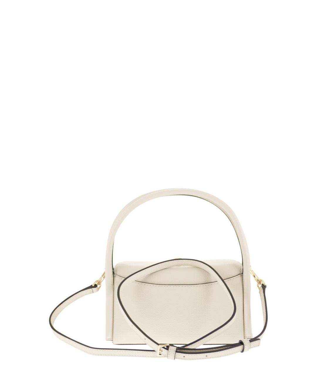 FURLA Бежевая кожаная сумка через плечо, фото 2