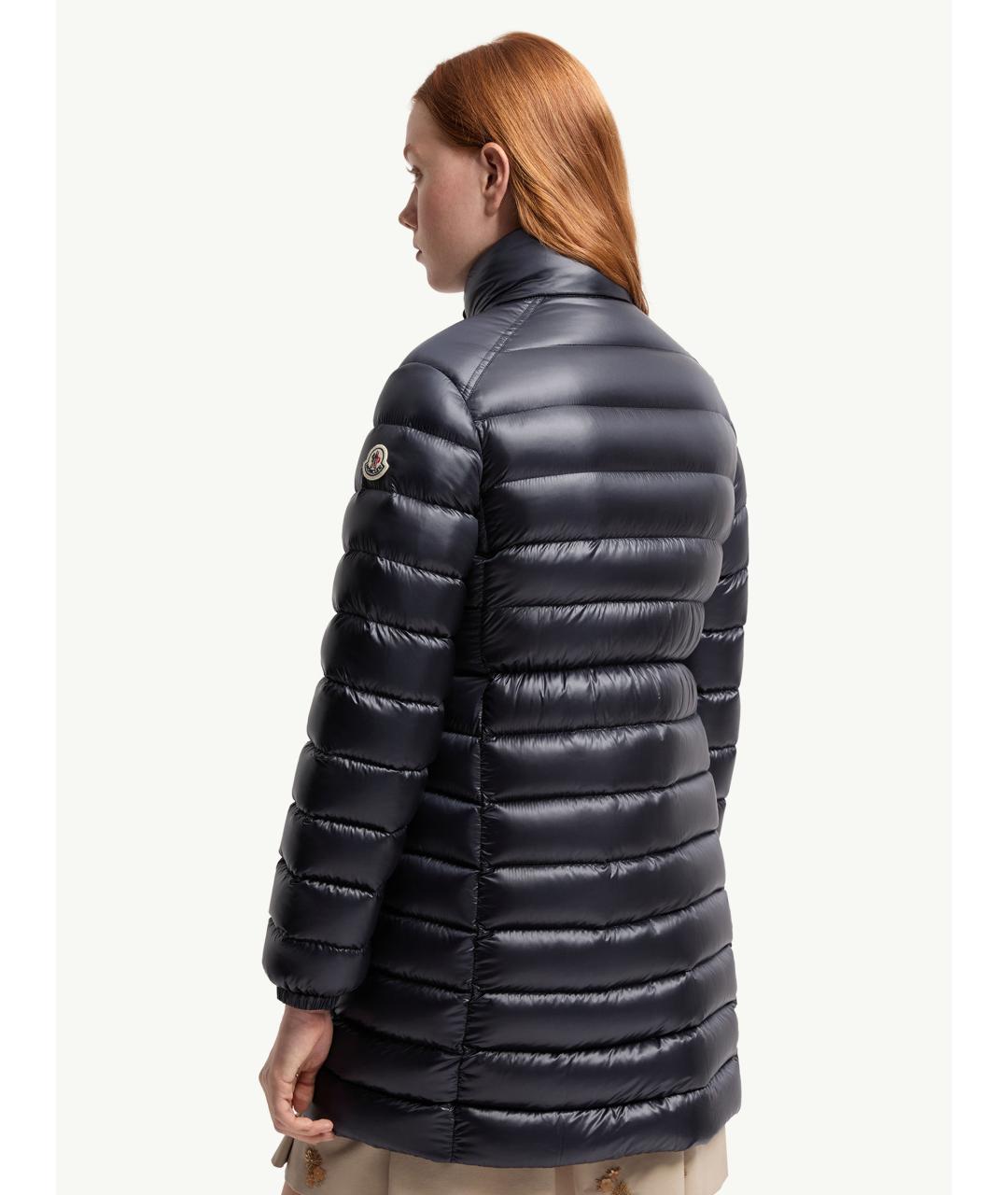 MONCLER Синяя полиамидовая куртка, фото 4