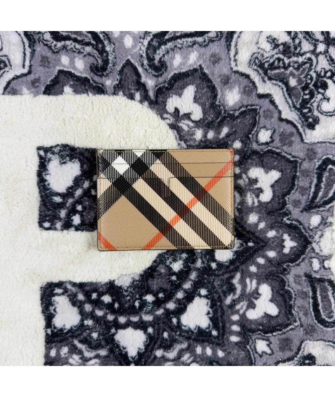 BURBERRY Кожаный кардхолдер, фото 2